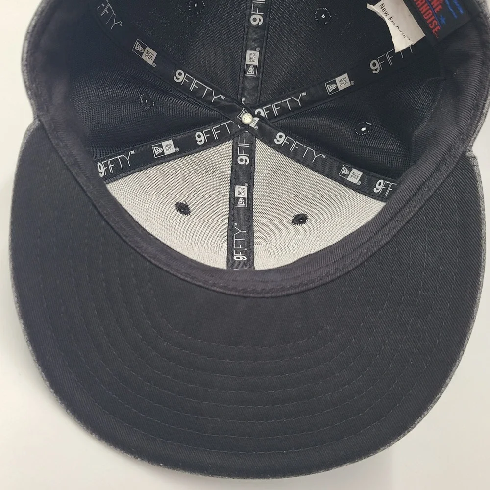 Youth Tampa Bay Rays Hat Snapback New Era 9Fifty Black Gray MLB Baseball Boys